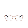Valentino® Butterfly Eyeglasses: VA1019 color Rose Gold 3004 - product thumbnail 1/3.