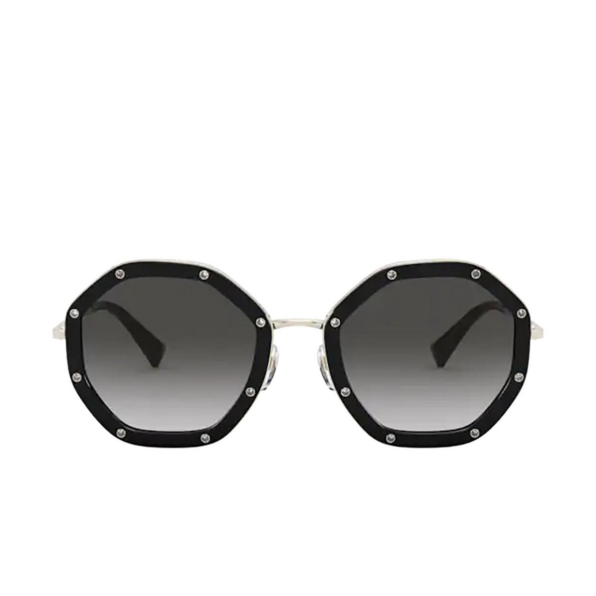 Valentino VA2042 Sunglasses 30038G BLACK - front view