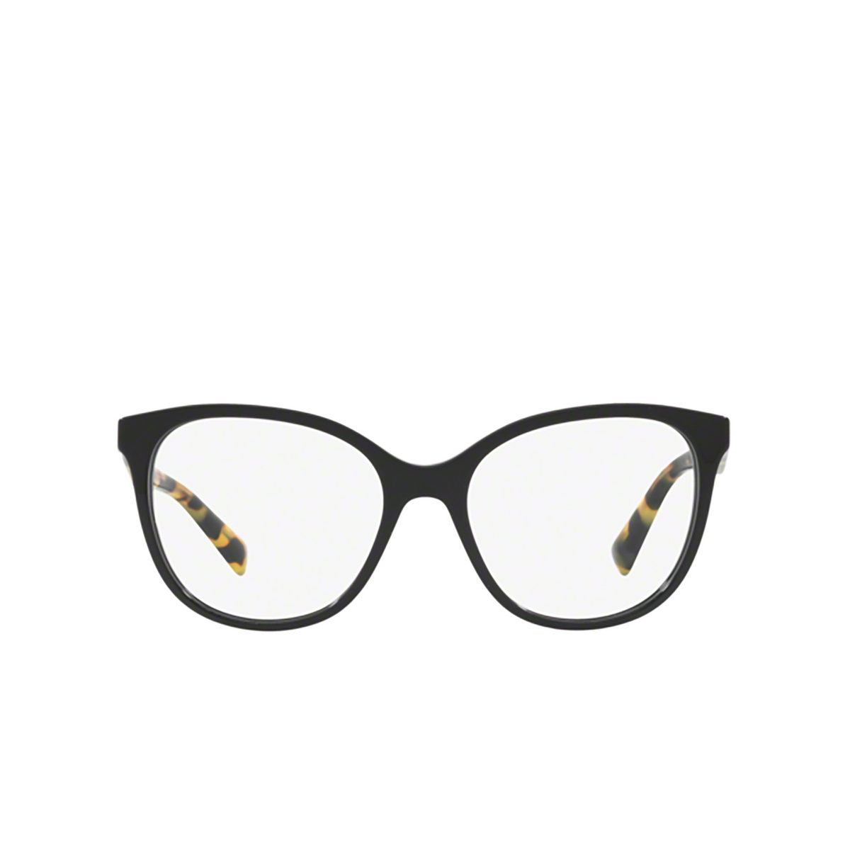 Valentino® Square Eyeglasses: VA3014 color Black 5001 - 1/3.