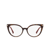 Valentino® Cat-eye Eyeglasses: VA3040 color Havana 5002 - product thumbnail 1/3.