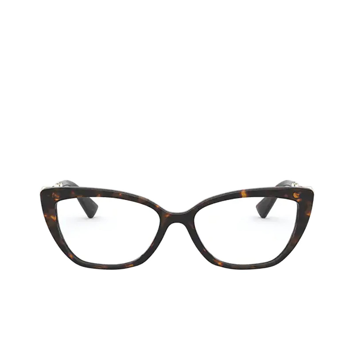 Valentino® Cat-eye Eyeglasses: VA3045 color Havana 5002 - front view.