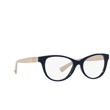 Valentino VA3057 Eyeglasses 5034 blue - three-quarters view