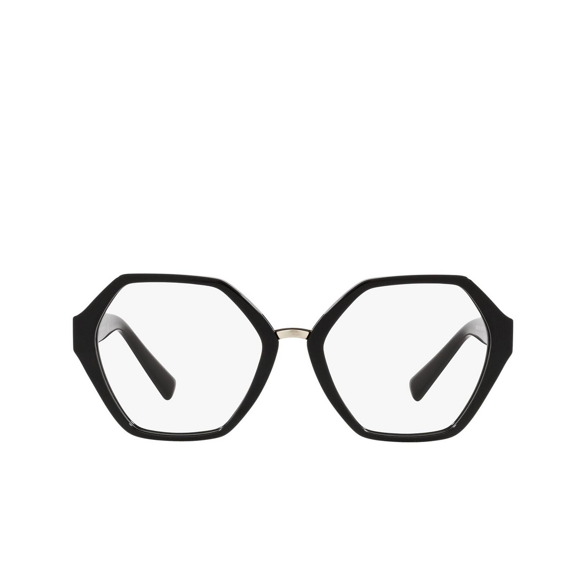 Valentino® Irregular Eyeglasses: VA3062 color Black 5001 - front view.