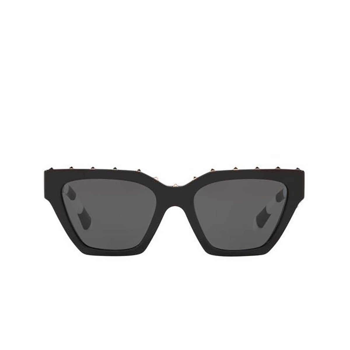 Valentino VA4046 Sunglasses 515387 BLACK - front view