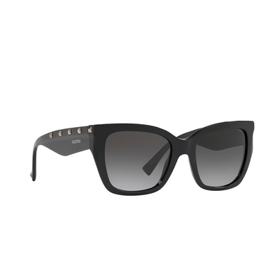 Valentino VA4048 Sunglasses 50018g black - three-quarters view