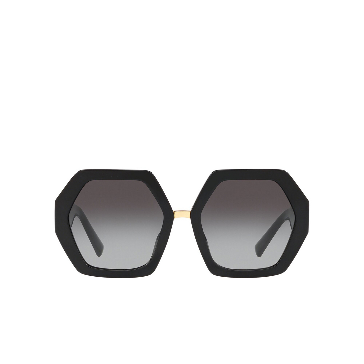 Valentino® Irregular Sunglasses: VA4053 color Black 50018G - front view.