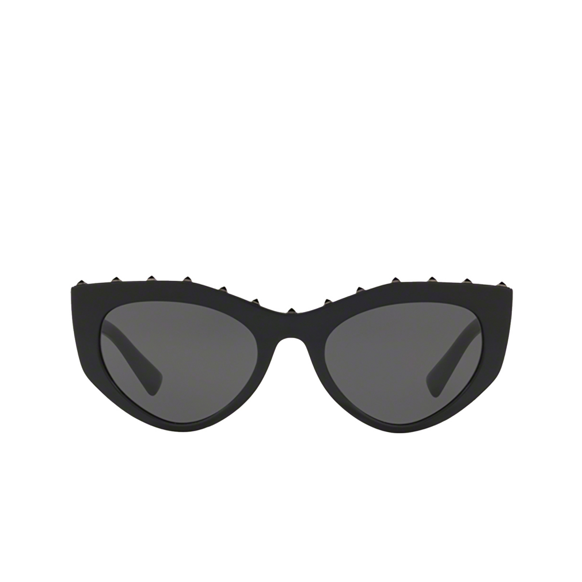 Valentino VA4060 Sunglasses 500187 BLACK - front view