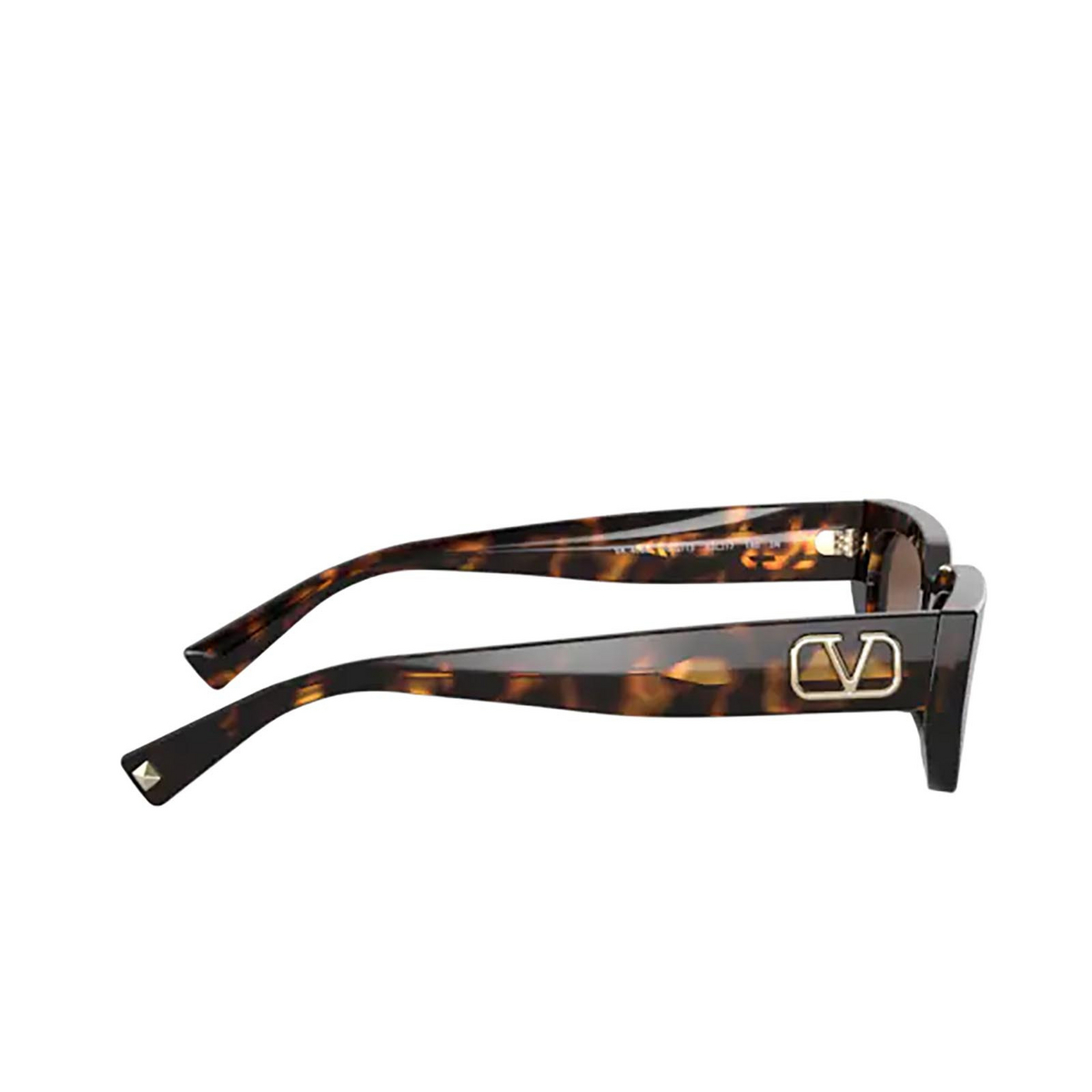 Valentino VA4080 Sunglasses 500213 Havana - three-quarters view