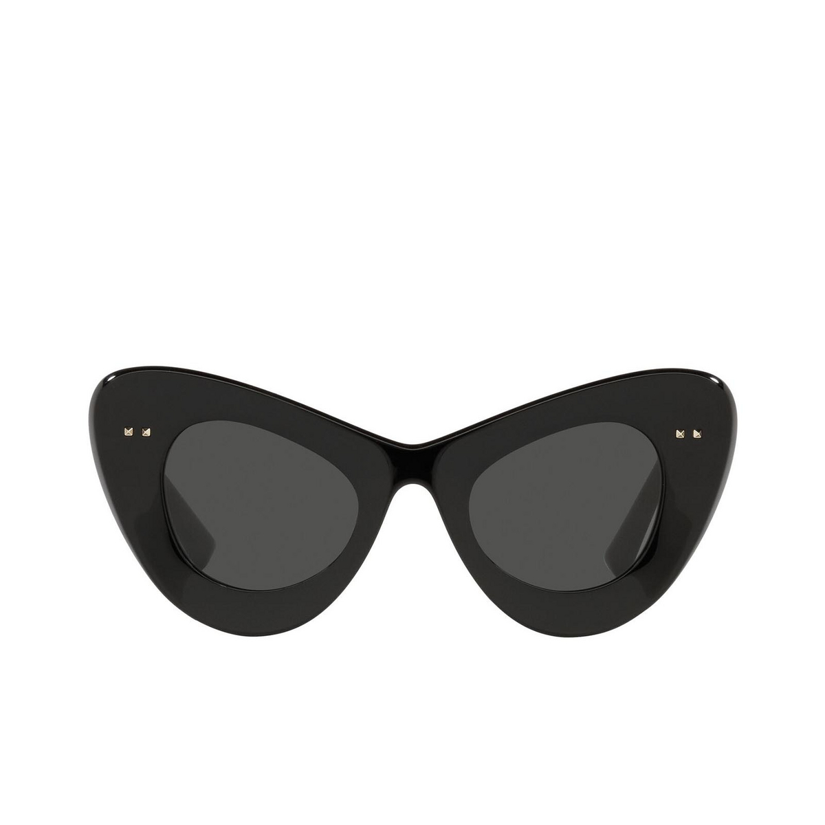 Valentino VA4090 Sunglasses 500187 Black - front view