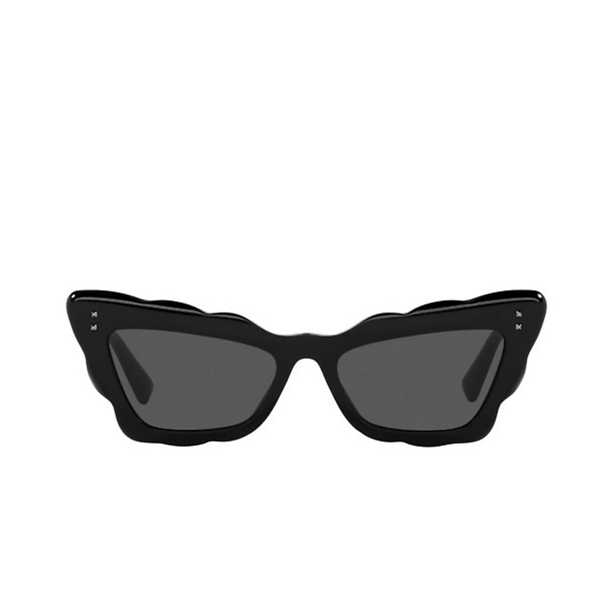 Valentino VA4092 Sunglasses 500187 Black - front view