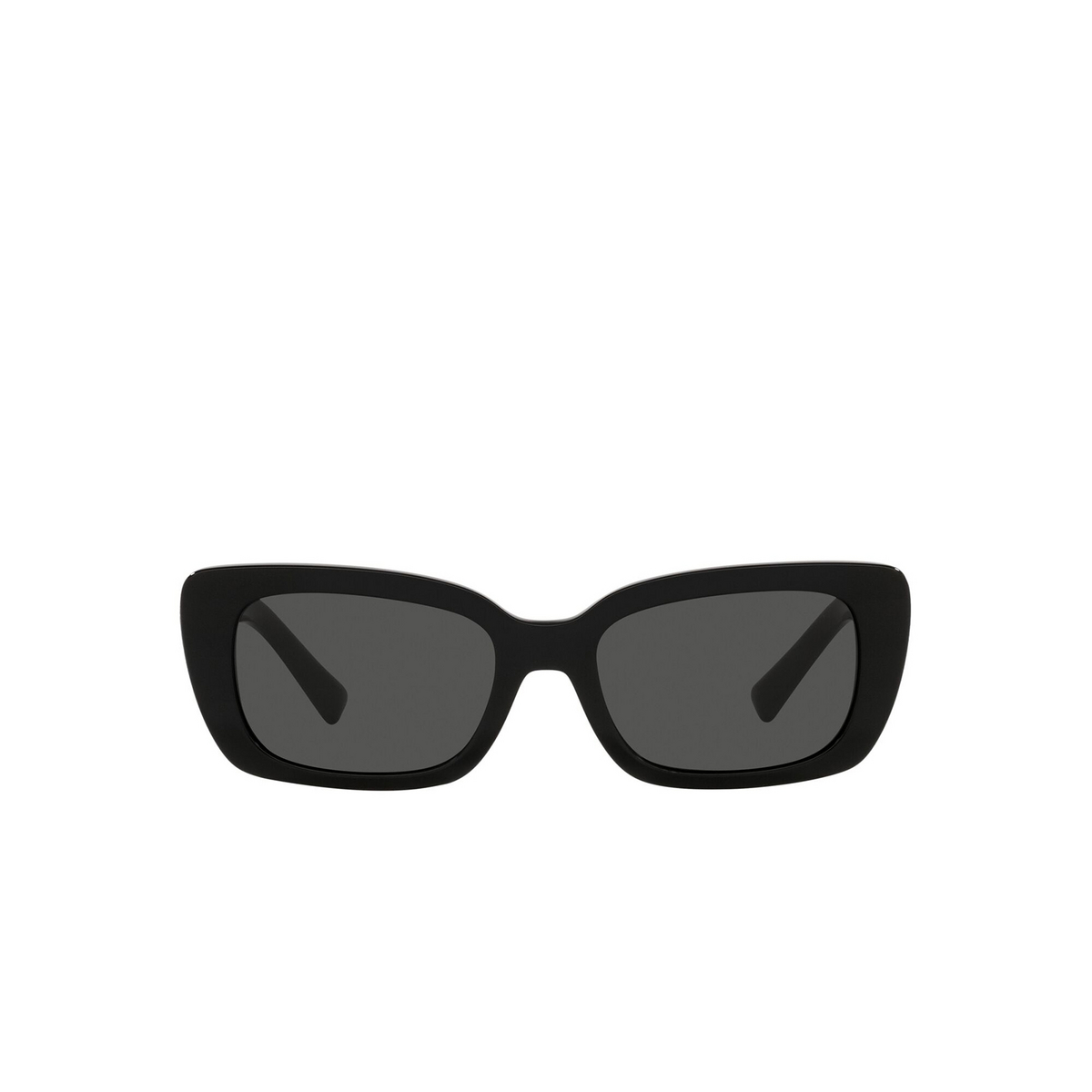 Valentino® Rectangle Sunglasses: VA4096 color Black 500187 - front view.