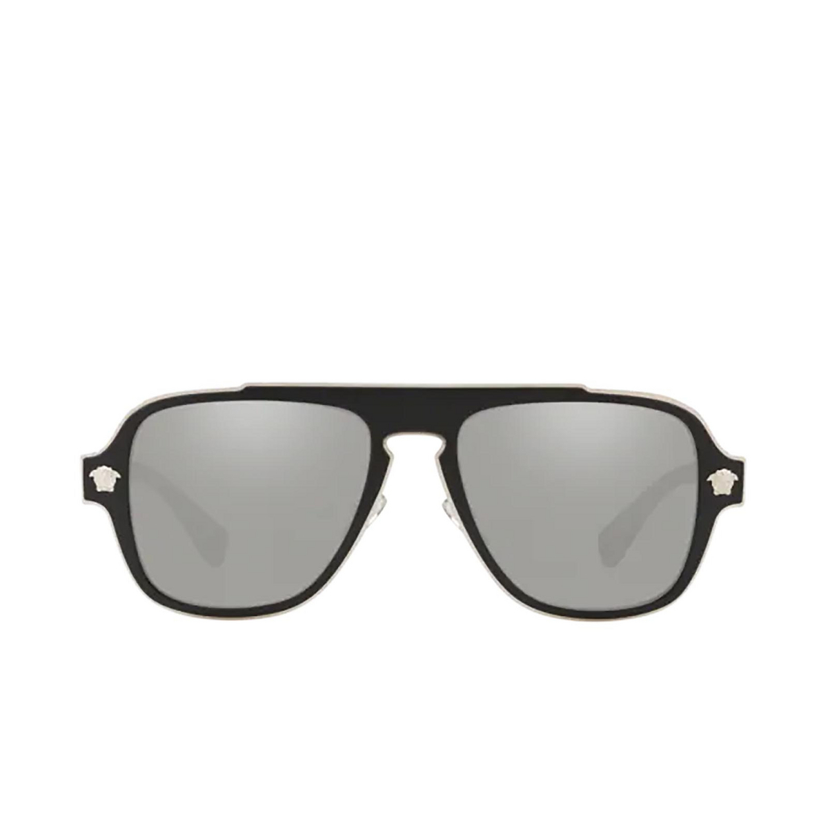Versace VE2199 Sunglasses 10006G Matte Black - front view
