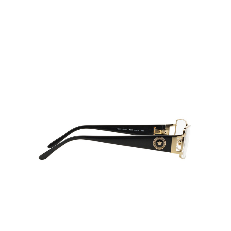 Versace VE1163M Eyeglasses 1252 pale gold - 3/4