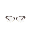 Versace VE1233Q Korrektionsbrillen 1418 violet / gold - Produkt-Miniaturansicht 1/4