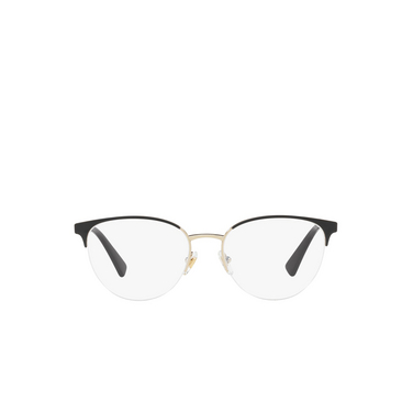 Versace VE1247 Korrektionsbrillen 1252 black / pale gold - Vorderansicht