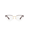 Versace VE1247 Korrektionsbrillen 1418 violet / gold - Produkt-Miniaturansicht 1/4