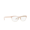 Versace VE1251 Eyeglasses 1424 matte pink / pale gold - product thumbnail 2/4