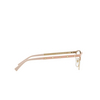 Versace VE1251 Eyeglasses 1424 matte pink / pale gold - product thumbnail 3/4