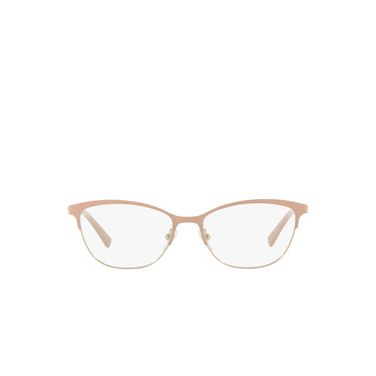 Versace VE1251 Eyeglasses 1424 matte pink / pale gold - front view