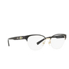 Versace VE1255B Eyeglasses 1433 black / gold - product thumbnail 2/4