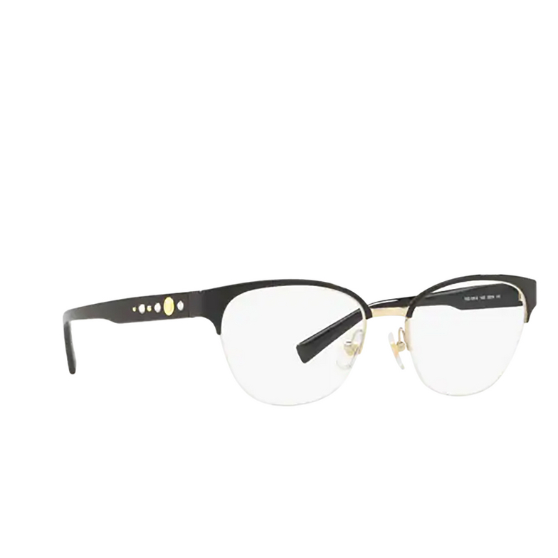 Versace VE1255B Eyeglasses 1433 black / gold - 2/4