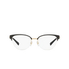 Versace VE1255B Korrektionsbrillen 1433 black / gold - Produkt-Miniaturansicht 1/4