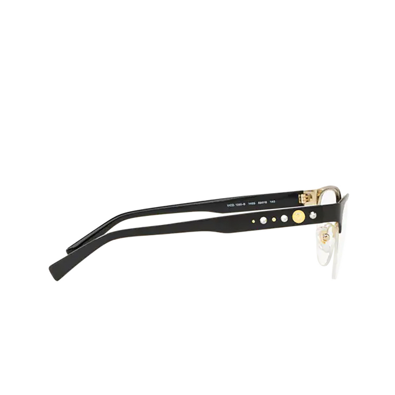 Versace VE1255B Korrektionsbrillen 1433 black / gold - 3/4