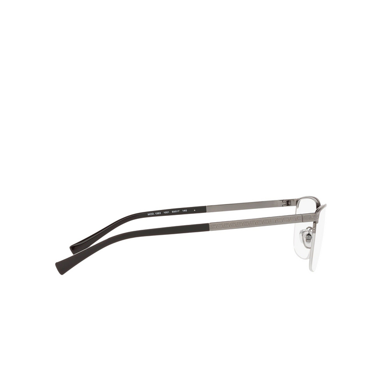 Versace VE1263 Eyeglasses 1001 gunmetal - 3/4