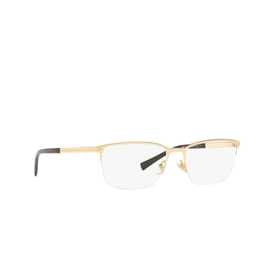 Versace VE1263 Korrektionsbrillen 1002 gold - Dreiviertelansicht