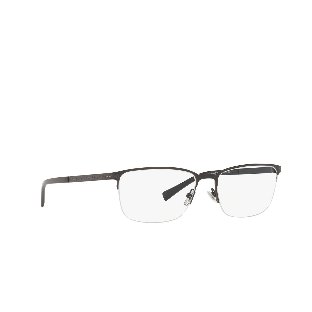 Versace VE1263 Eyeglasses 1009 Matte Black - three-quarters view