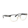Versace VE1264 Eyeglasses 1436 matte black / gold - product thumbnail 2/4