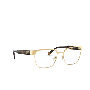 Versace VE1264 Korrektionsbrillen 1460 gold - Dreiviertelansicht