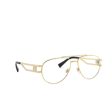 Versace VE1269 Korrektionsbrillen 1002 gold - Dreiviertelansicht