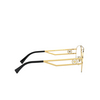 Occhiali da vista Versace VE1269 1002 gold - anteprima prodotto 3/4