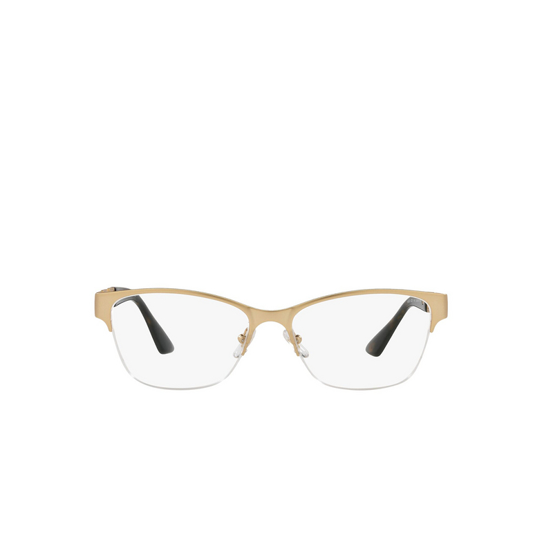 Versace VE1270 Eyeglasses 1410 matte gold - 1/4