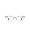 Versace VE1270 Eyeglasses 1412 rose gold - product thumbnail 1/4