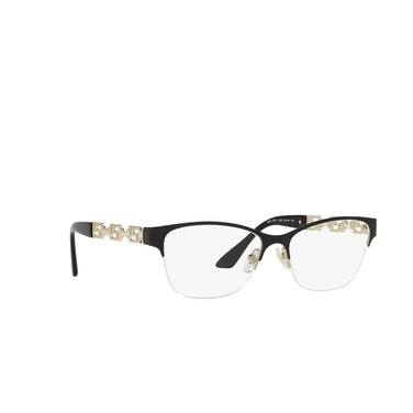 Versace VE1270 Korrektionsbrillen 1433 black - Dreiviertelansicht