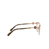 Versace VE1271 Korrektionsbrillen 1412 pink gold - Produkt-Miniaturansicht 3/4