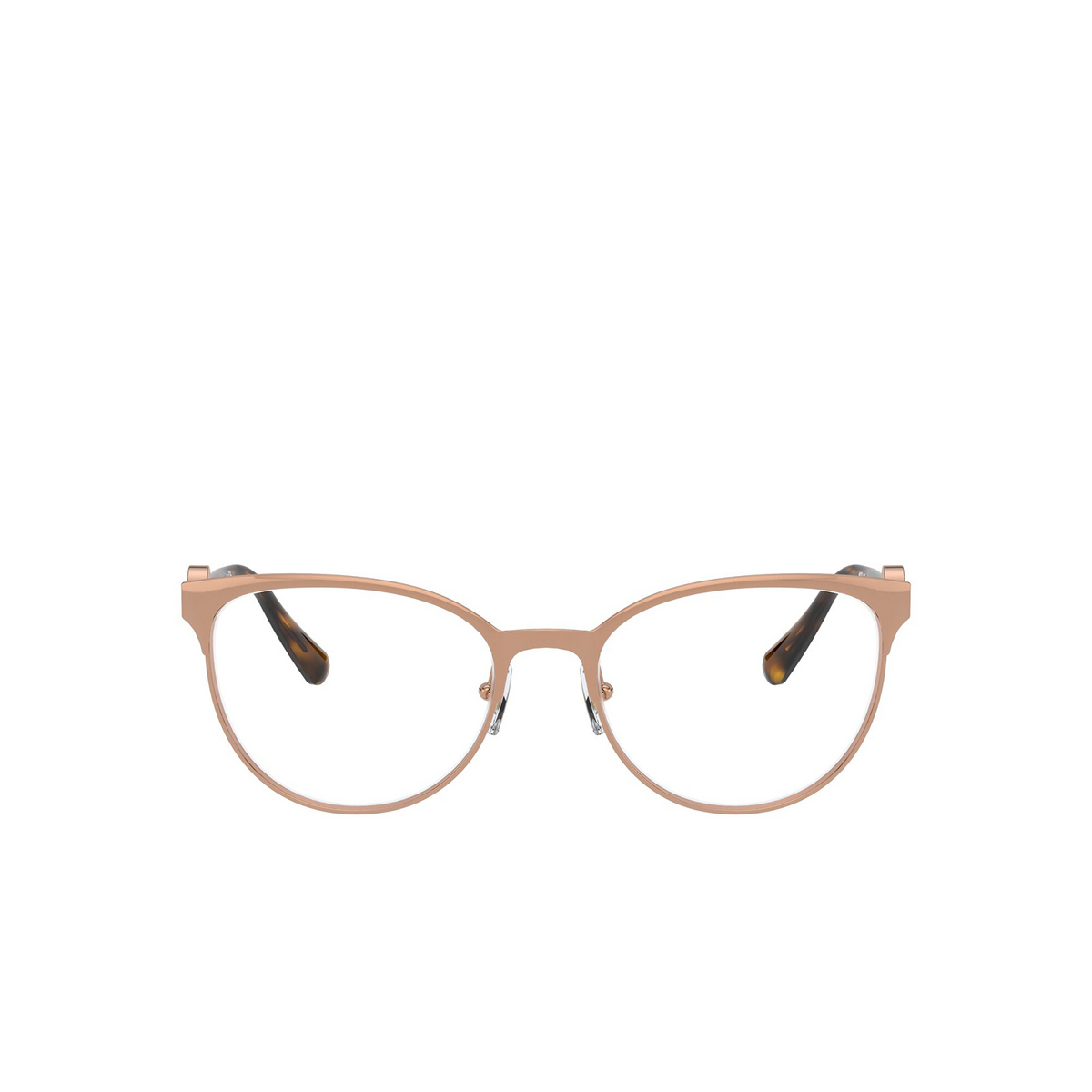 Versace® Cat-eye Eyeglasses: VE1271 color Pink Gold 1412 - front view.