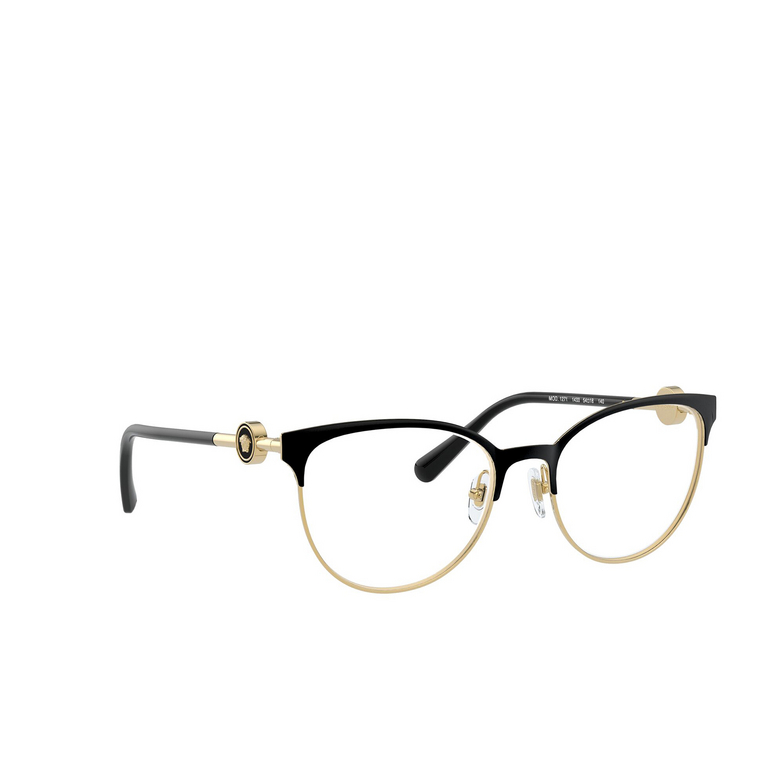 Versace VE1271 Eyeglasses 1433 black / gold - 2/4