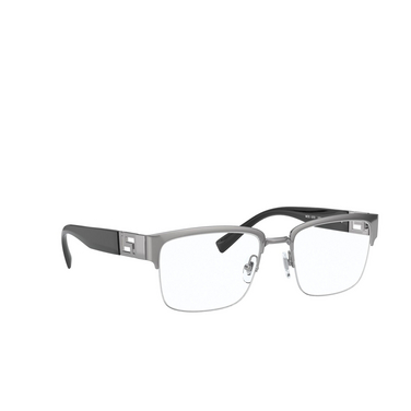 Versace VE1272 Korrektionsbrillen 1001 gunmetal - Dreiviertelansicht