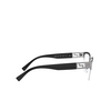 Versace VE1272 Korrektionsbrillen 1001 gunmetal - Produkt-Miniaturansicht 3/4
