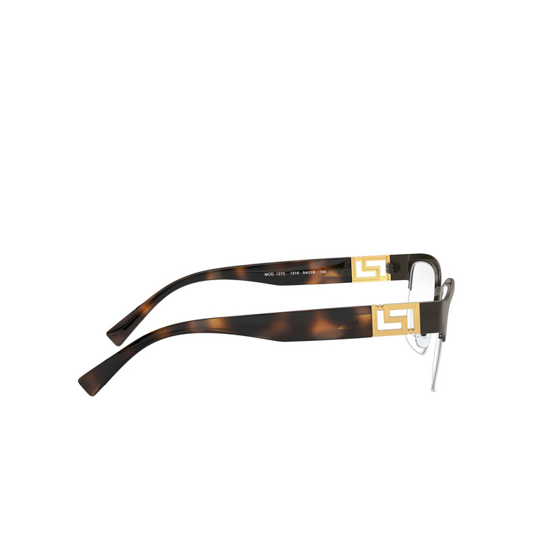 Versace VE1272 Eyeglasses 1316 anthracite - 3/4