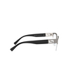 Versace VE1272 Korrektionsbrillen 1351 matte gunmetal - Produkt-Miniaturansicht 3/4