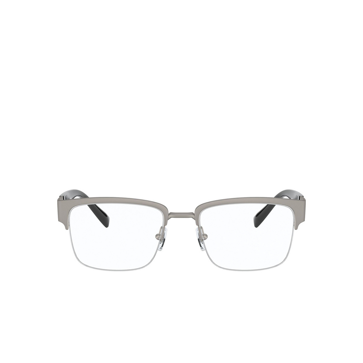 Versace® Rectangle Eyeglasses: VE1272 color Matte Gunmetal 1351 - front view.