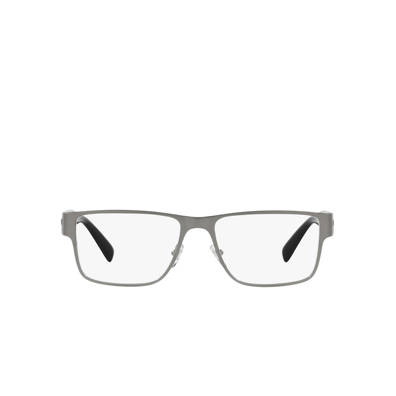 Versace VE1274 Eyeglasses 1351 gunmetal opaco - 1/4