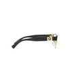 Versace VE1274 Korrektionsbrillen 1436 matte blak / gold - Produkt-Miniaturansicht 3/4