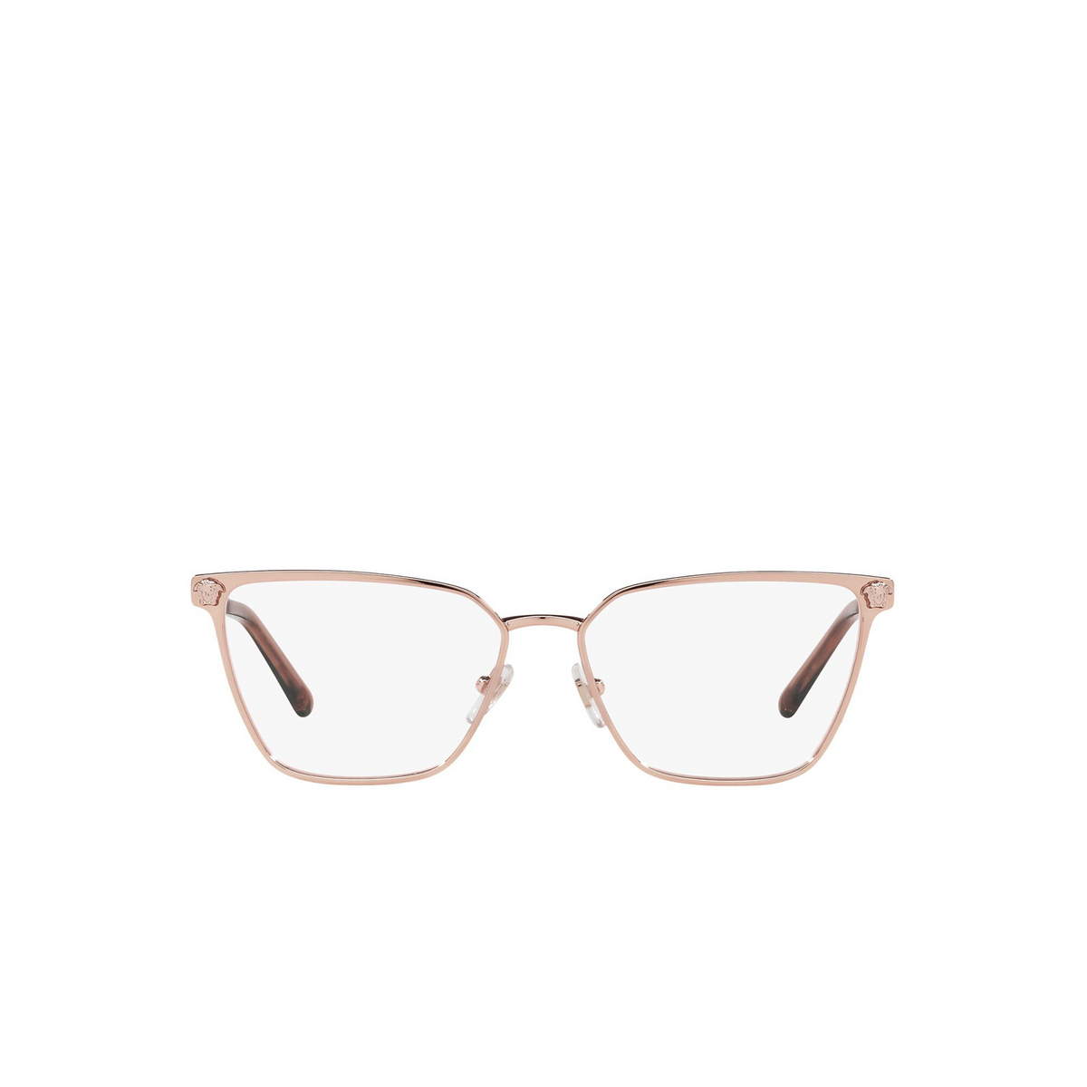 Versace VE1275 Eyeglasses 1412 Rose Gold - front view