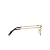 Versace VE1275 Eyeglasses 1433 matte black / gold - product thumbnail 3/4