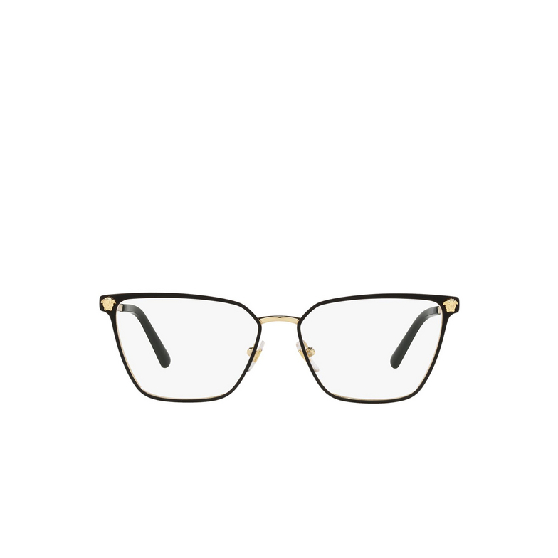Versace VE1275 Eyeglasses 1433 matte black / gold - 1/4